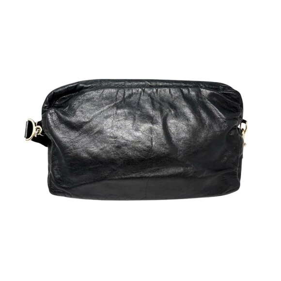 CHANEL Vintage CC Logo Crossbody Bag Lambskin Jersey Scales Leather [106390] - Picture 6 of 16